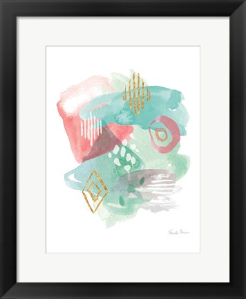 Framed Faridas Abstract III v2 Print