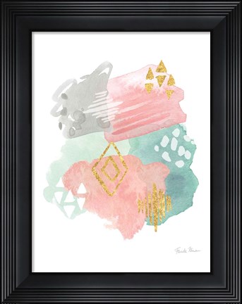 Framed Faridas Abstract II v2 Print