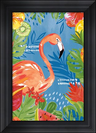 Framed Tutti Frutti IV v2 Print
