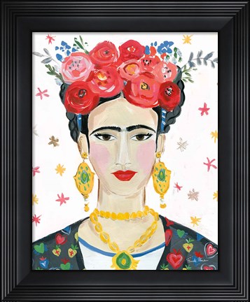 Framed Homage to Frida Bright Print