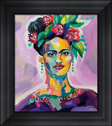 Framed Frida v2 Print