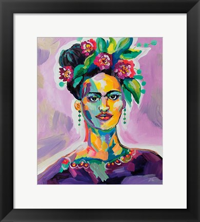 Framed Frida v2 Print