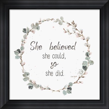 Framed Country Weekend XXVI v2 White Print