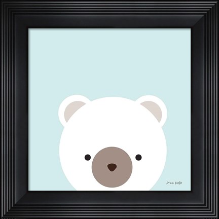 Framed Cuddly Bear Print