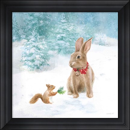 Framed Woodland Celebration IV Print