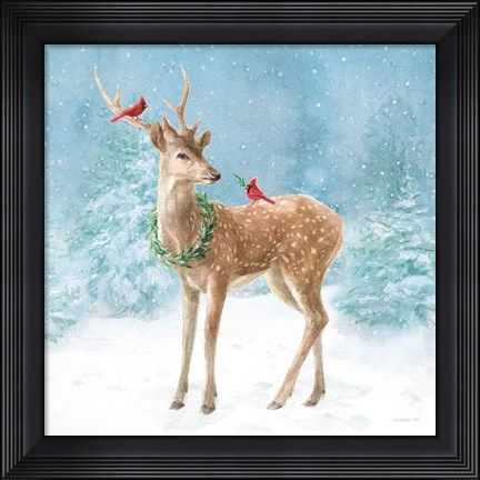 Framed Woodland Celebration III Print