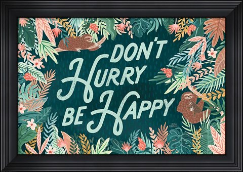 Framed Jungle Hangout I Print