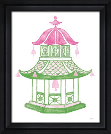 Framed Everyday Chinoiserie III Bright Print