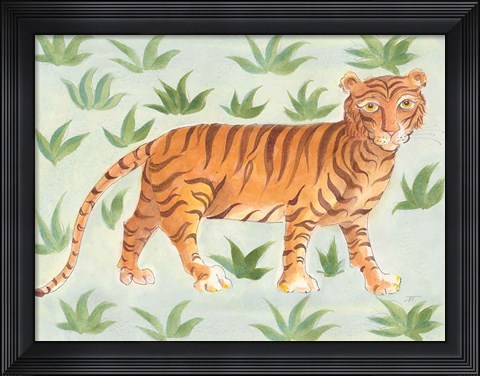 Framed Big Cats V Print