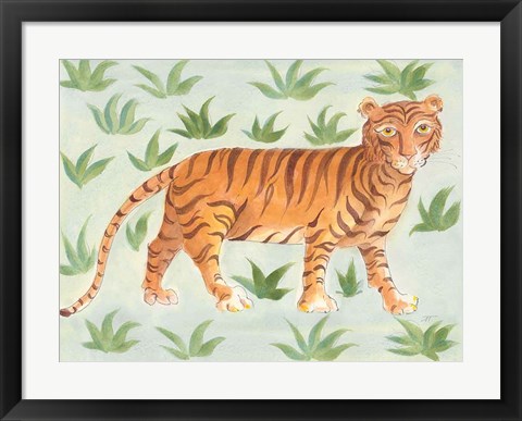 Framed Big Cats V Print