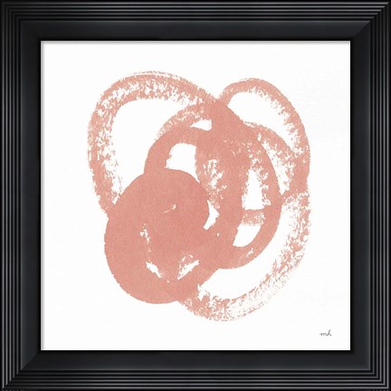 Framed Scribbly Spring II Print