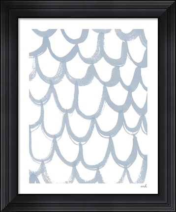 Framed Scallop I Print