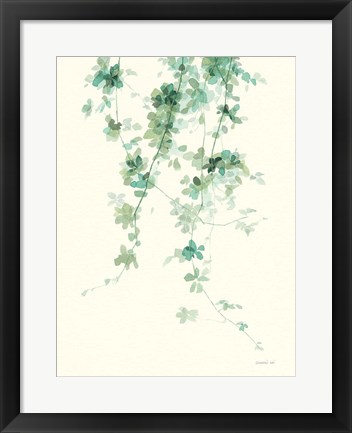 Framed Trailing Vines II Print