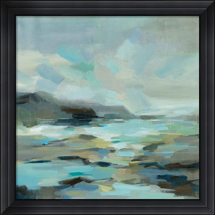 Framed Blue Lagoon Print
