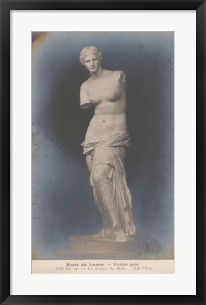 Framed La Venus de Milo Print