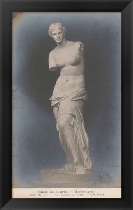 Framed La Venus de Milo Print