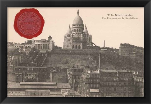 Framed Montmartre Print
