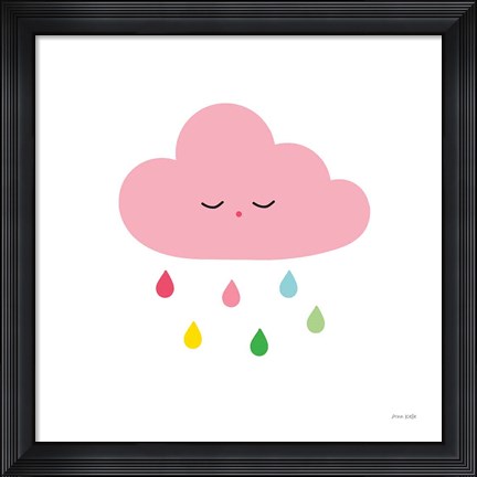 Framed Sleepy Cloud II Print