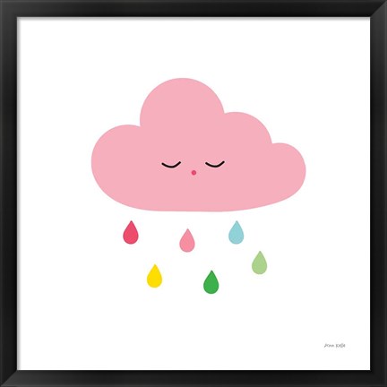 Framed Sleepy Cloud II Print