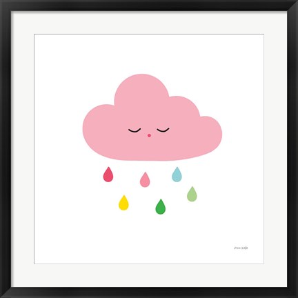 Framed Sleepy Cloud II Print