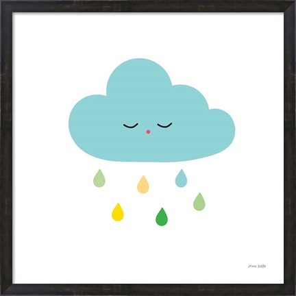 Framed Sleepy Cloud I Print