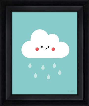 Framed Happy Cloud II Print