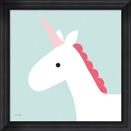 Framed Unicorn Print