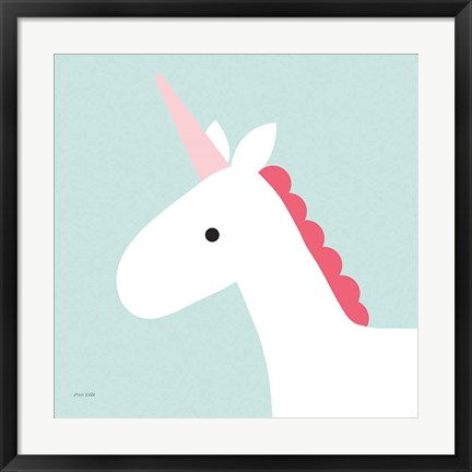 Framed Unicorn Print