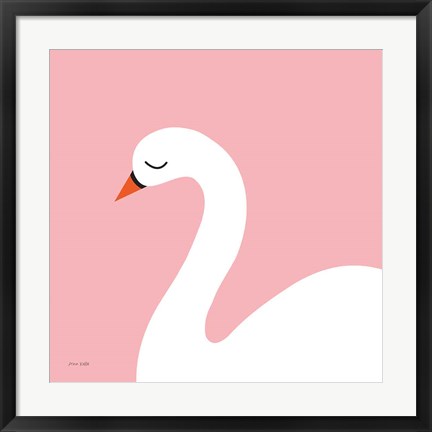 Framed Swan Print