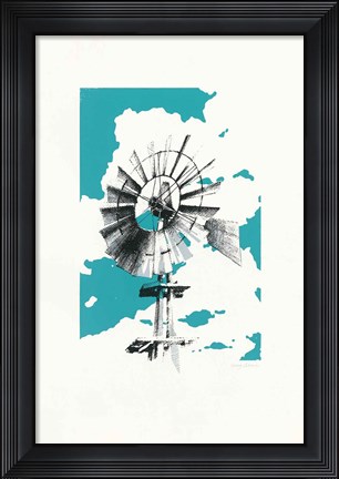Framed Texas Wind Print