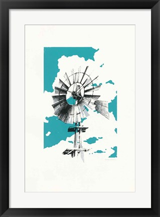 Framed Texas Wind Print