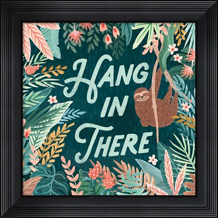 Framed Jungle Hangout II Print