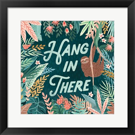 Framed Jungle Hangout II Print