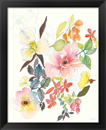 Framed Citrus Summer VII Print