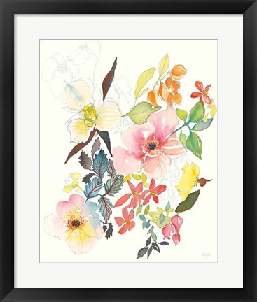 Framed Citrus Summer VII Print