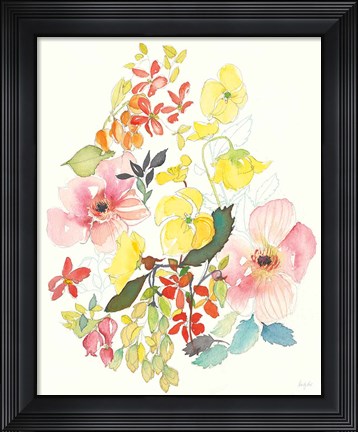 Framed Citrus Summer VI Print