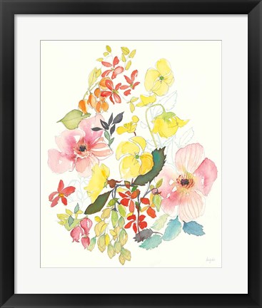 Framed Citrus Summer VI Print