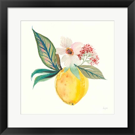 Framed Citrus Summer IV Print