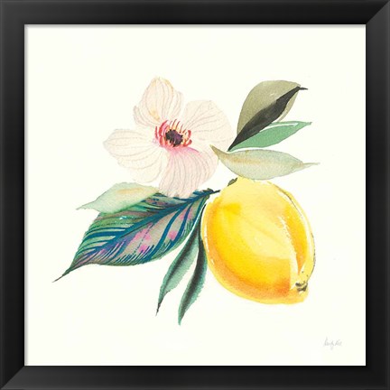 Framed Citrus Summer III Print