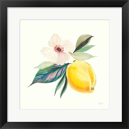 Framed Citrus Summer III Print