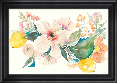Framed Citrus Summer II Print