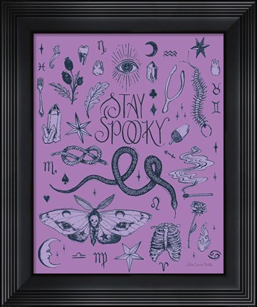 Framed Something Wicked I Print