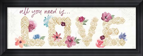 Framed Naturally Inspired IV Print