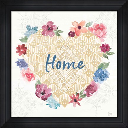 Framed Naturally Inspired III Print
