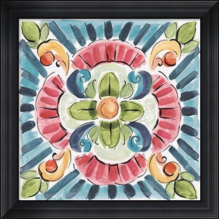 Framed Gypsy Meadow VIII Print