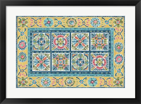 Framed Gypsy Meadow VII Print