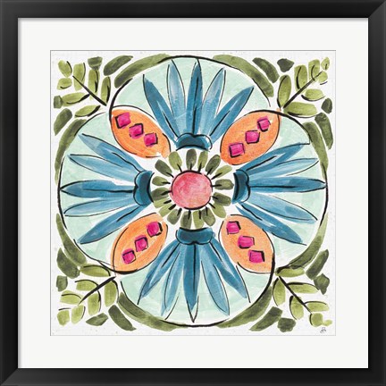 Framed Gypsy Meadow IX Print