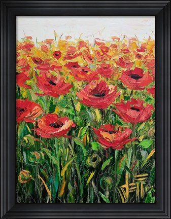 Framed Pop Of Color Print