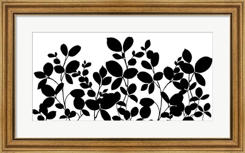 Framed Leafy Grove Print