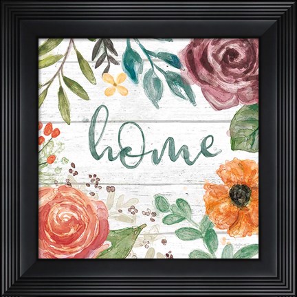 Framed Flower Fest II Print